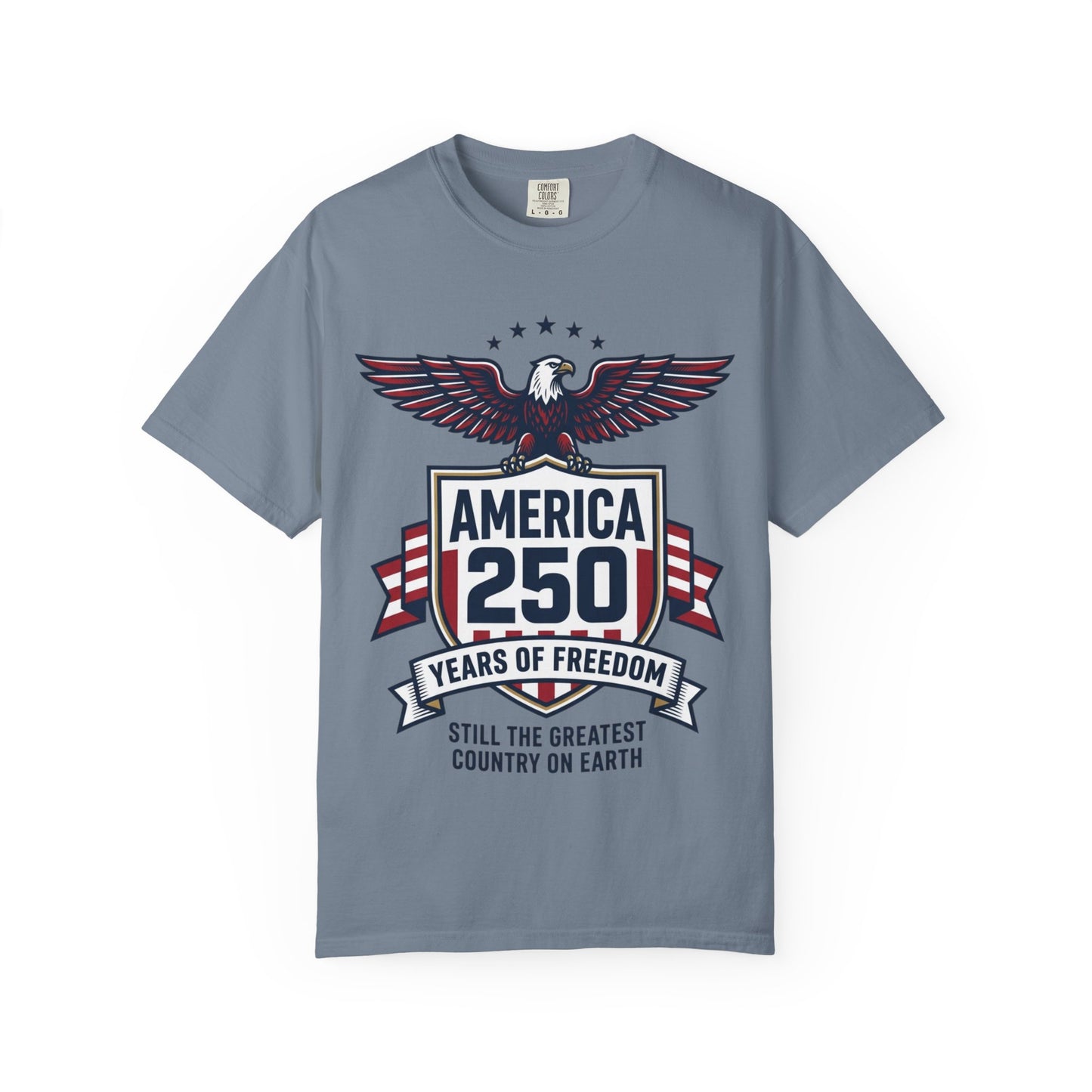 America 250 Eagle T-Shirt — 250 Years of Freedom Patriotic Tee