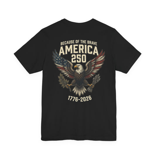 America 250 Eagle T-Shirt 1776-2026 — Patriotic Independence Day Tee