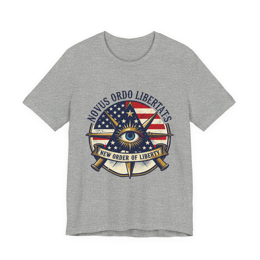 Patriotic 'The Covenant' T-Shirt — New Order of Liberty Graphic Tee (We the People, 1776)
