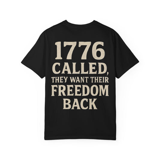 Patriotic 250 Years of Freedom T-Shirt — Eagle & American Flag (1776–2026)