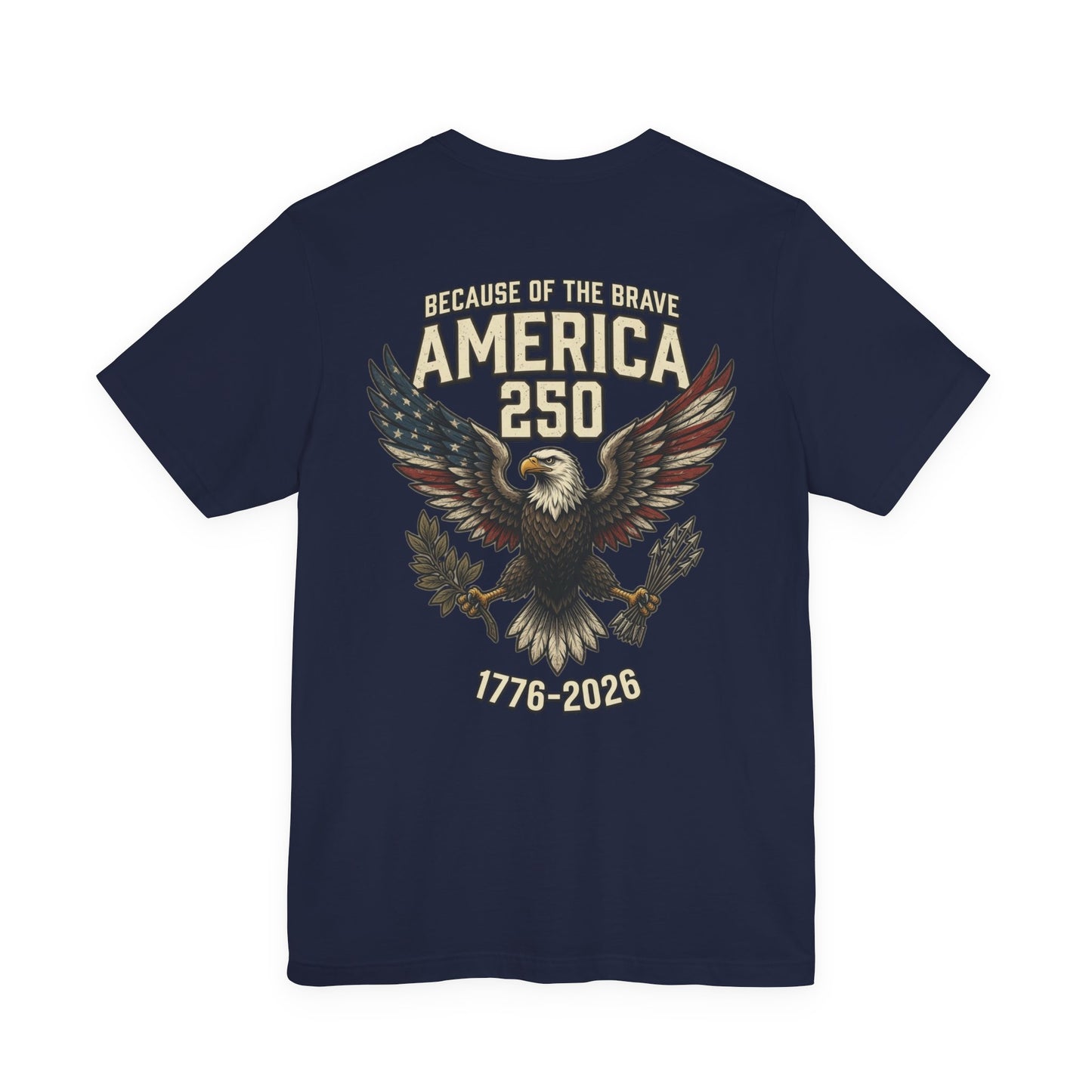 America 250 Eagle T-Shirt 1776-2026 — Patriotic Independence Day Tee