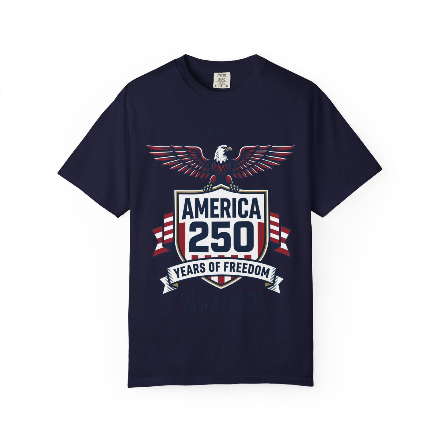 America 250 Eagle T-Shirt — 250 Years of Freedom Patriotic Tee