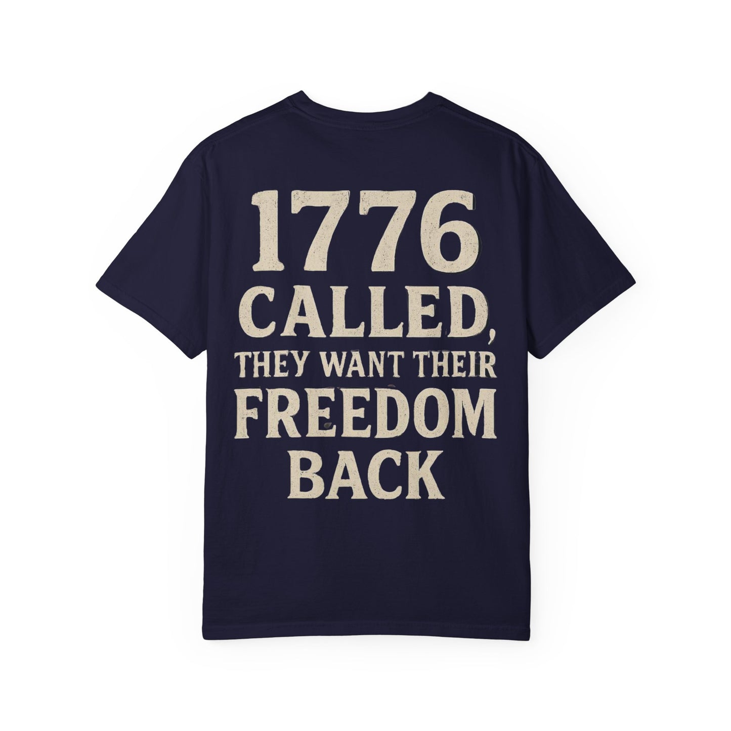 Patriotic 250 Years of Freedom T-Shirt — Eagle & American Flag (1776–2026)