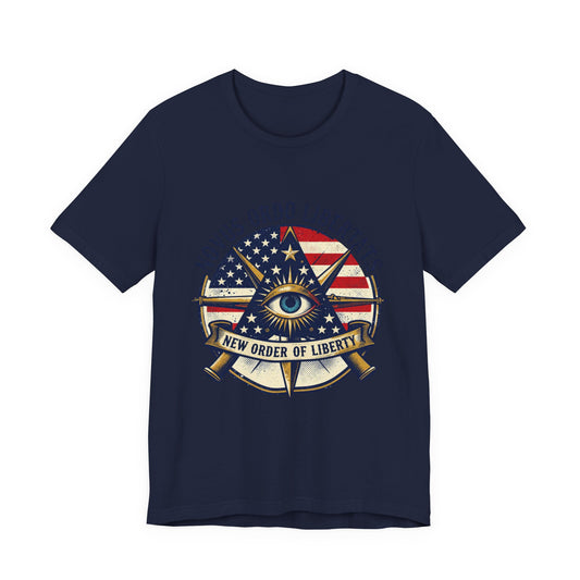 Patriotic 'The Covenant' T-Shirt — New Order of Liberty Graphic Tee (We the People, 1776)