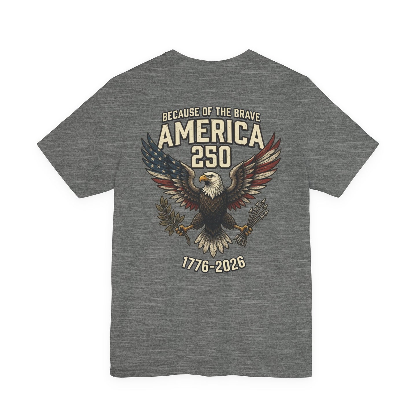 America 250 Eagle T-Shirt 1776-2026 — Patriotic Independence Day Tee