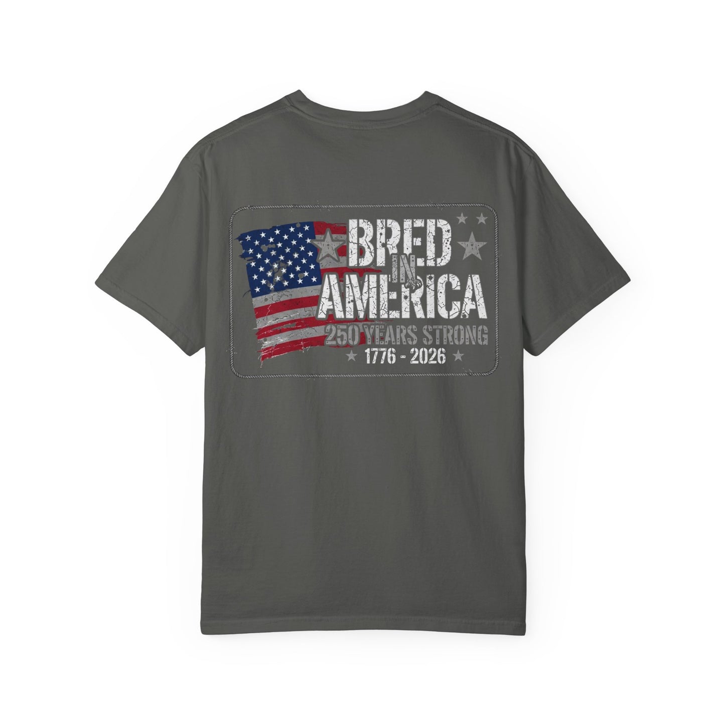 America 250 T-Shirt — 1776–2026 Land of the Free Patriotic Tee