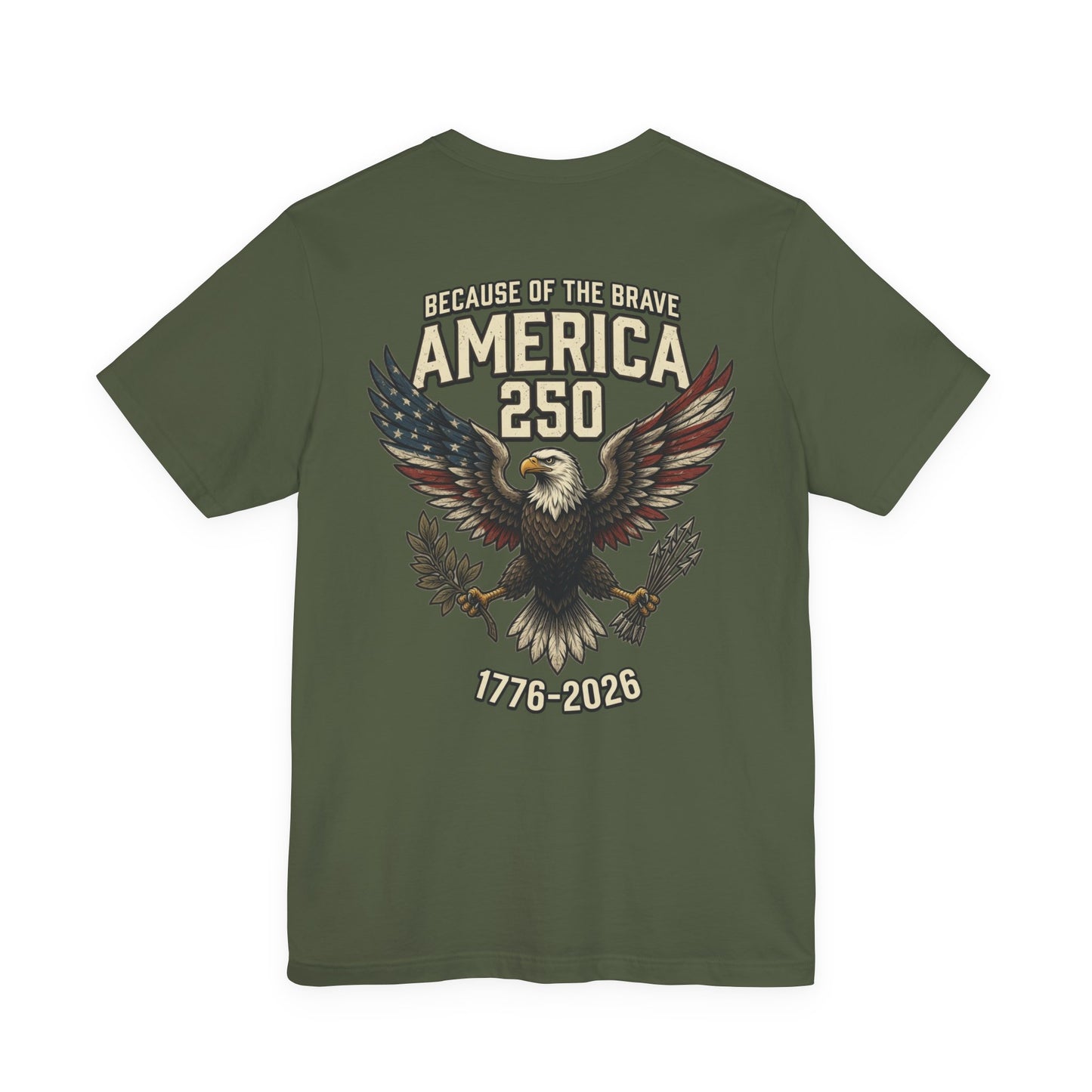 America 250 Eagle T-Shirt 1776-2026 — Patriotic Independence Day Tee