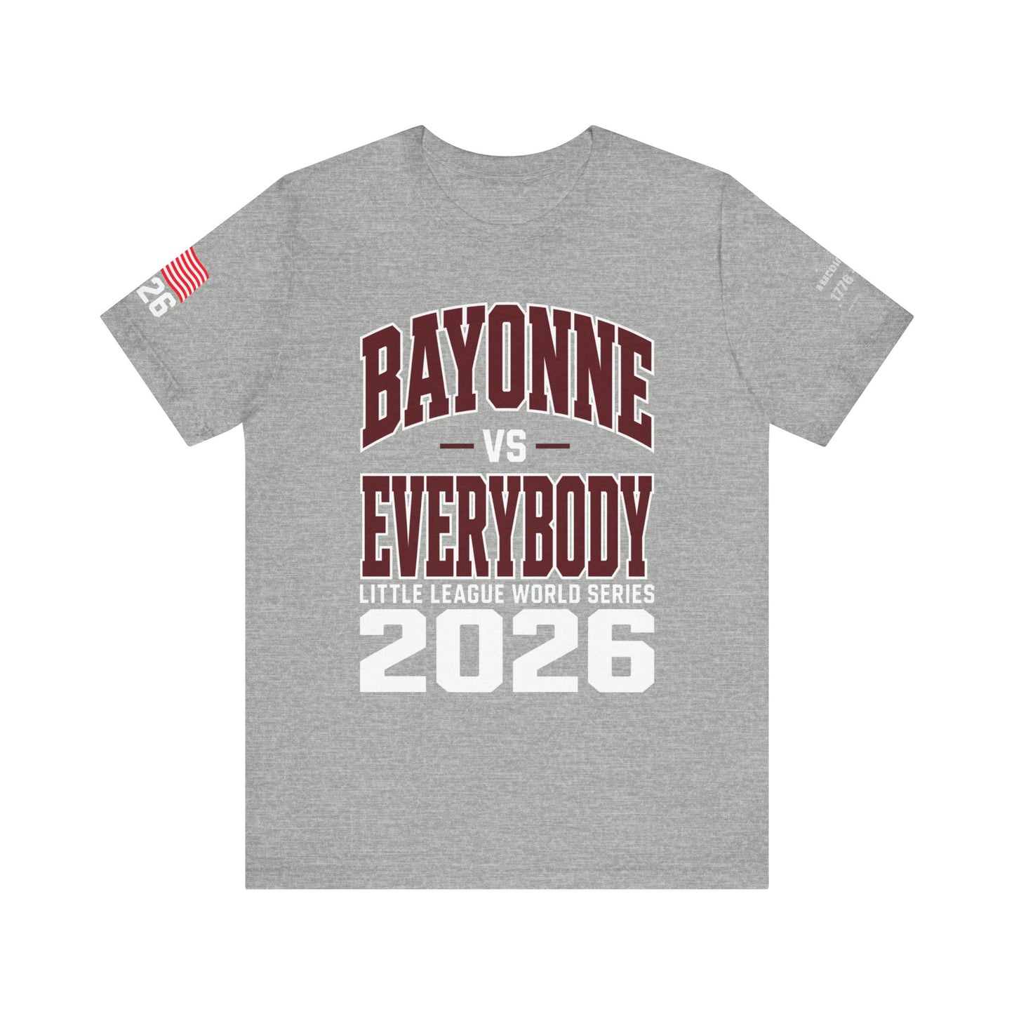Bayonne vs Everybody 2026 Little League Tee