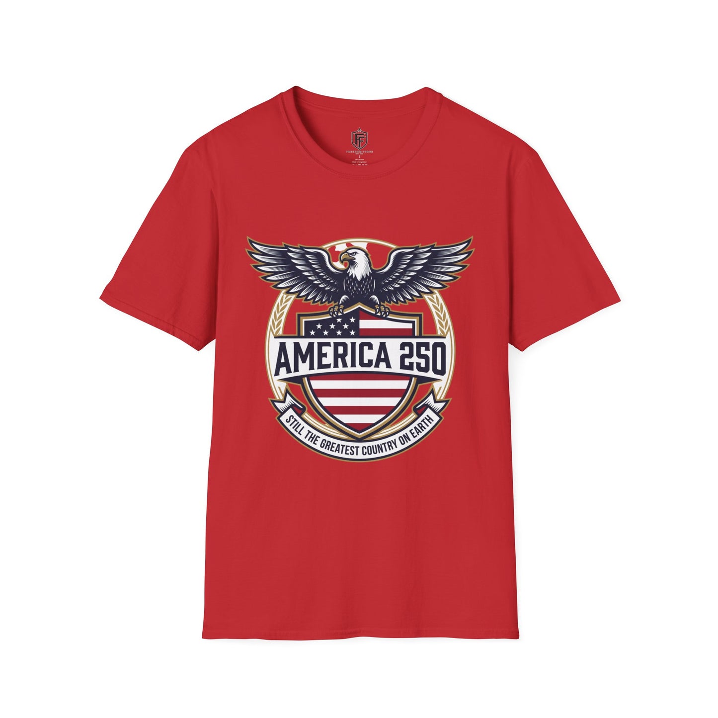 America 250 Eagle T-Shirt — Patriotic USA Anniversary Shirt