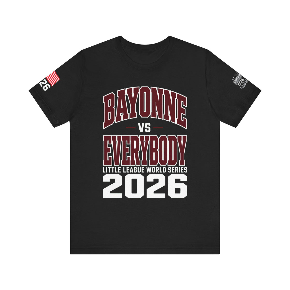 Bayonne vs Everybody 2026 Little League Tee