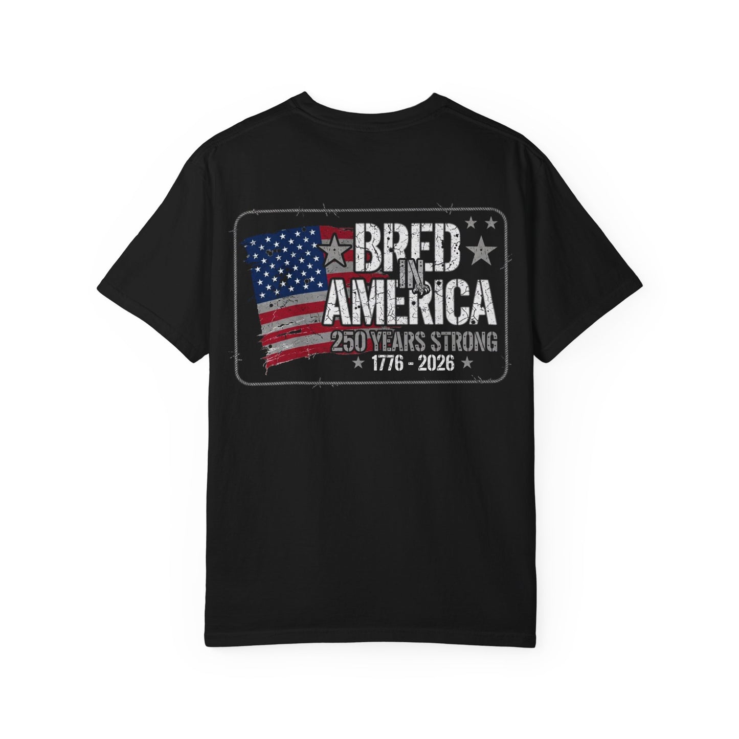 America 250 T-Shirt — 1776–2026 Land of the Free Patriotic Tee