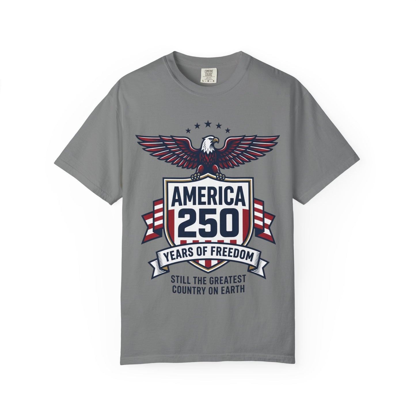 America 250 Eagle T-Shirt — 250 Years of Freedom Patriotic Tee