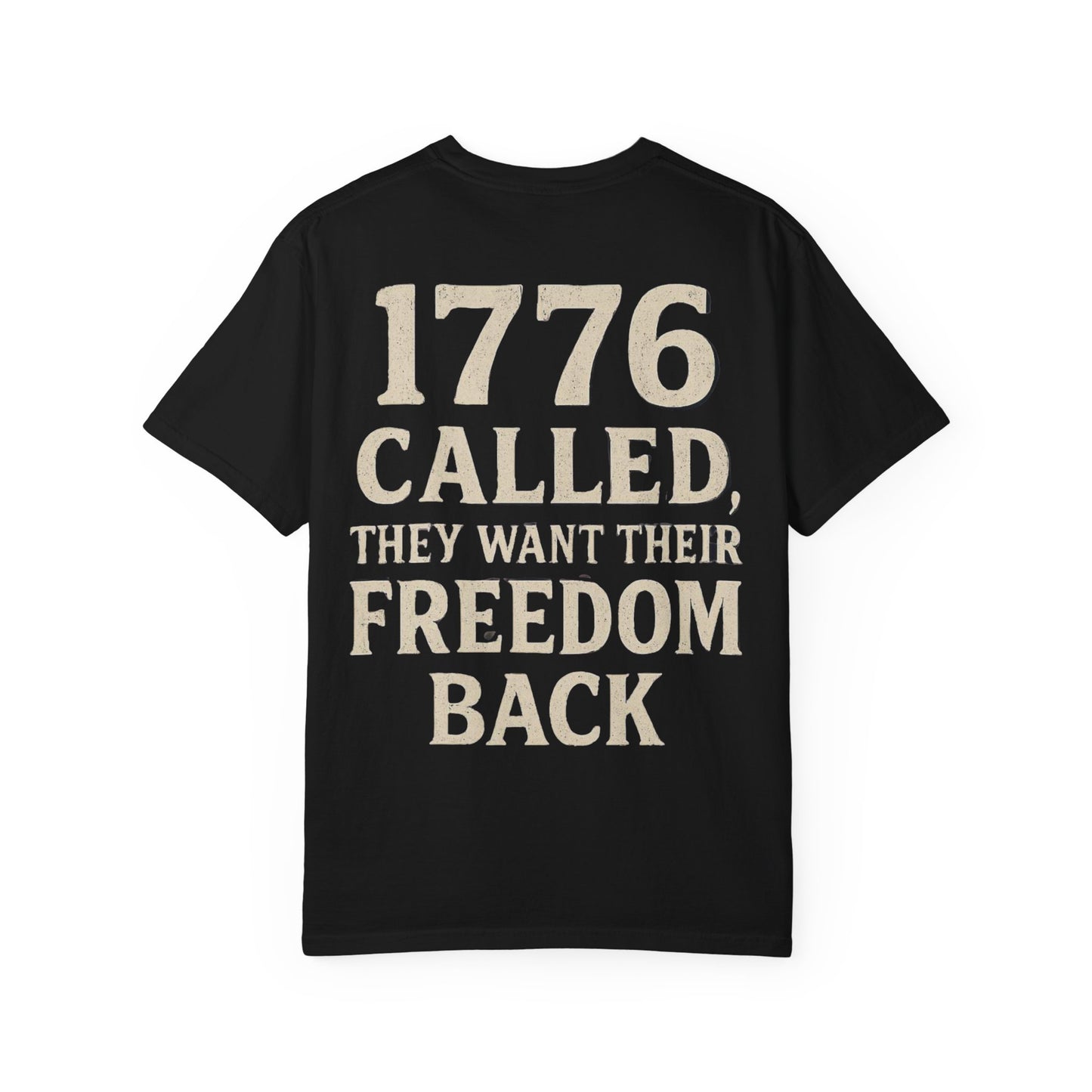 Patriotic 250 Years of Freedom T-Shirt — Eagle & American Flag (1776–2026)