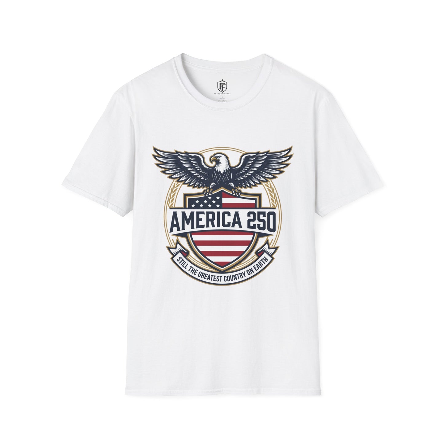 America 250 Eagle T-Shirt — Patriotic USA Anniversary Shirt