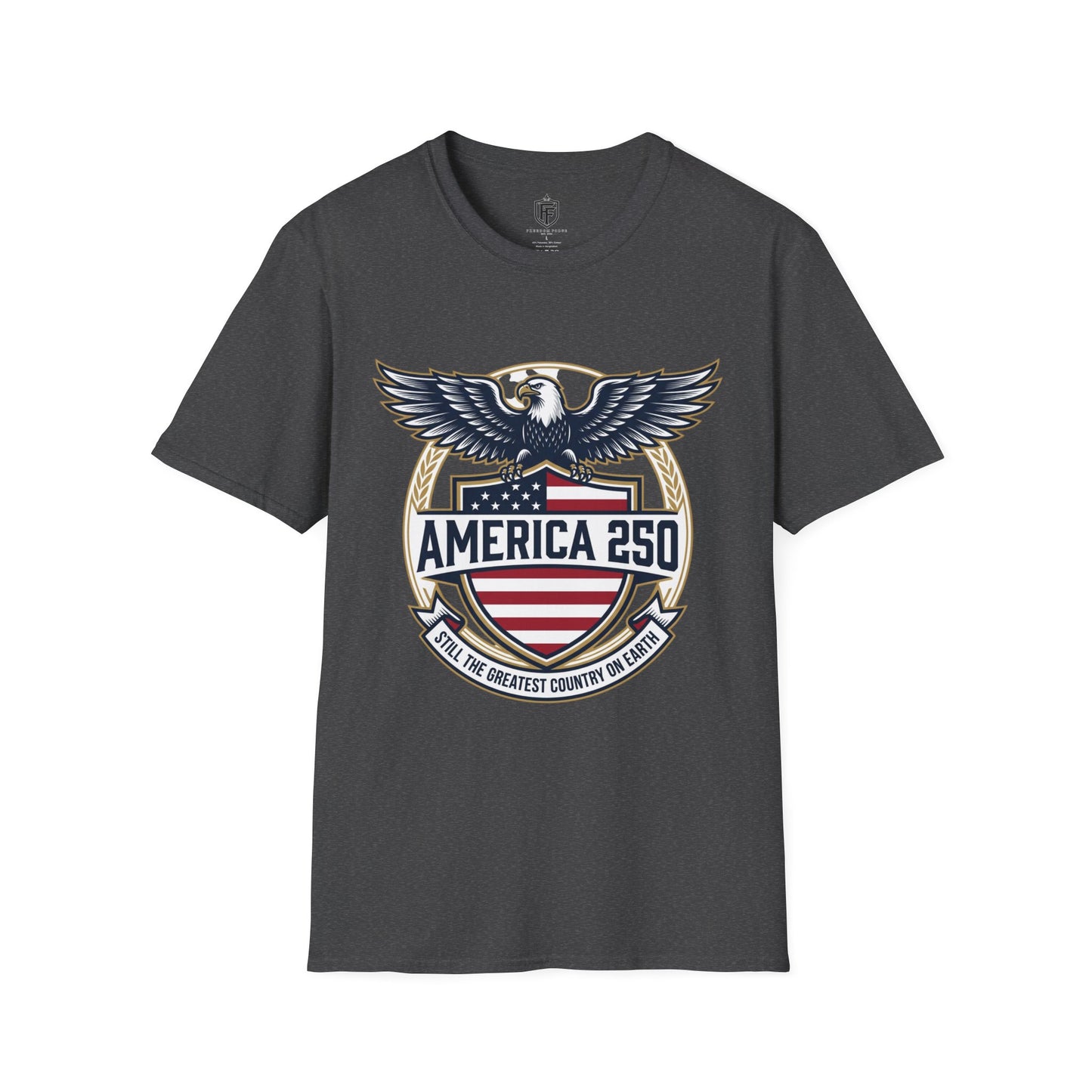 America 250 Eagle T-Shirt — Patriotic USA Anniversary Shirt