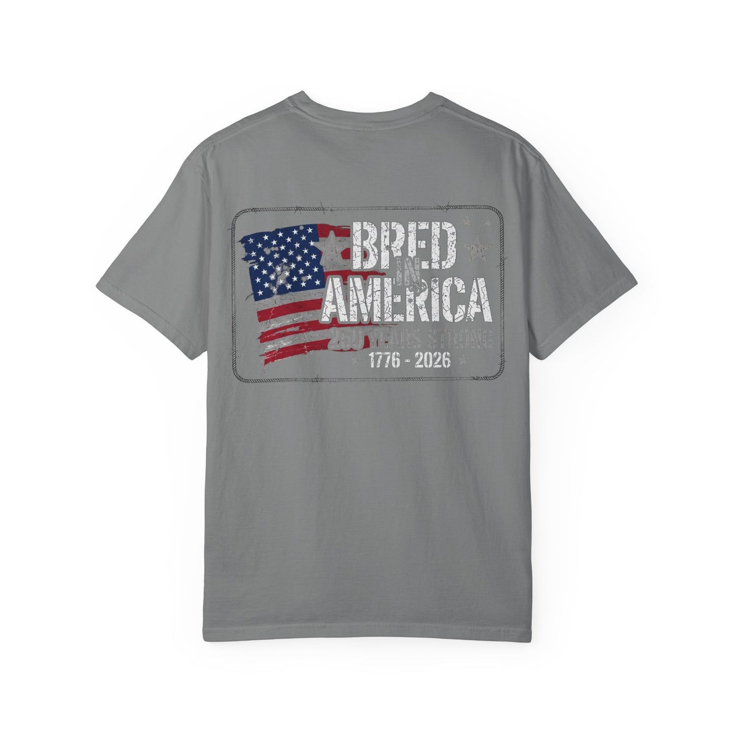 America 250 T-Shirt — 1776–2026 Land of the Free Patriotic Tee